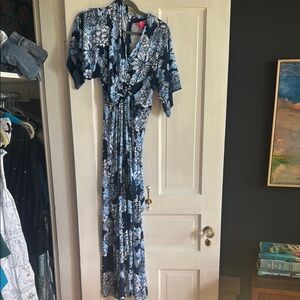 COPY - Lilly Pulitzer Blue and White Floral Dress